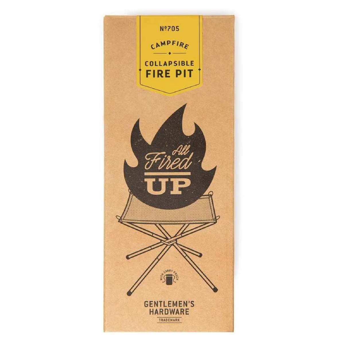 Gentlemen's Hardware: Collapsible Fire Pit
