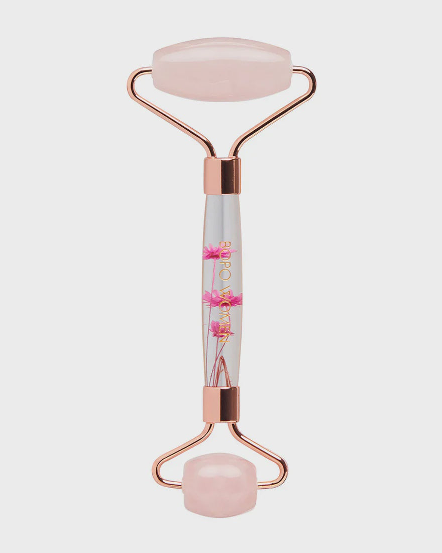 Bopo Women: Facial Roller - Floral Quartz