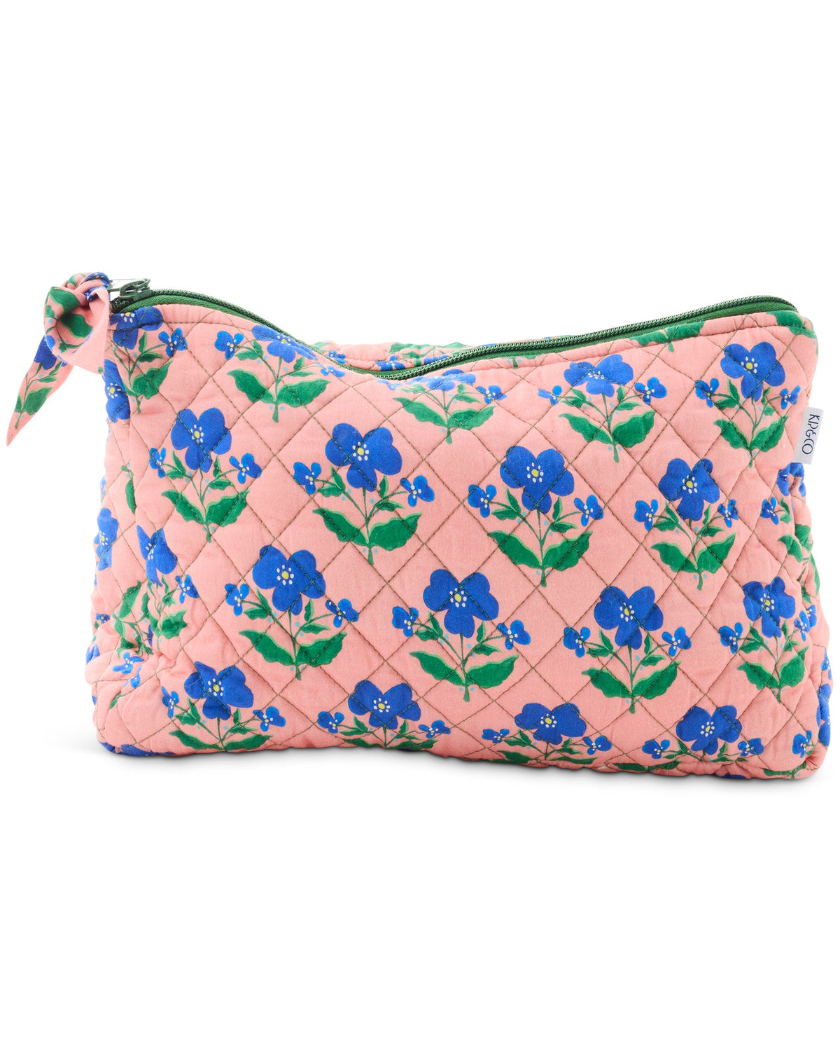 Kip & Co: Kip&Co x Anna Spiro Indian Summer Rose Quilted Cotton Toiletry Purse One Size
