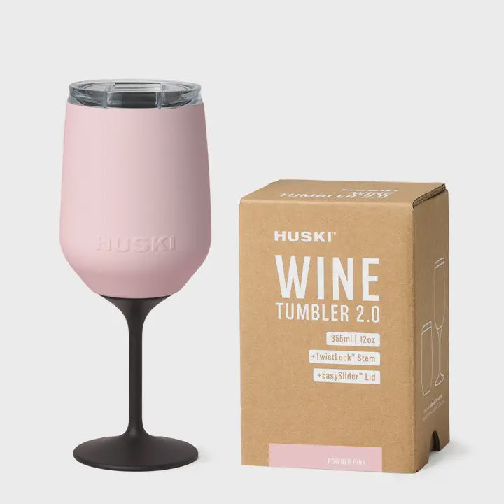 Huski: Wine Tumbler 2.0 - Powder Pink