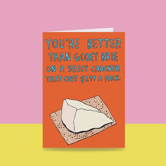 Able & Game: Love Card - You're Better Than Gooey Brie