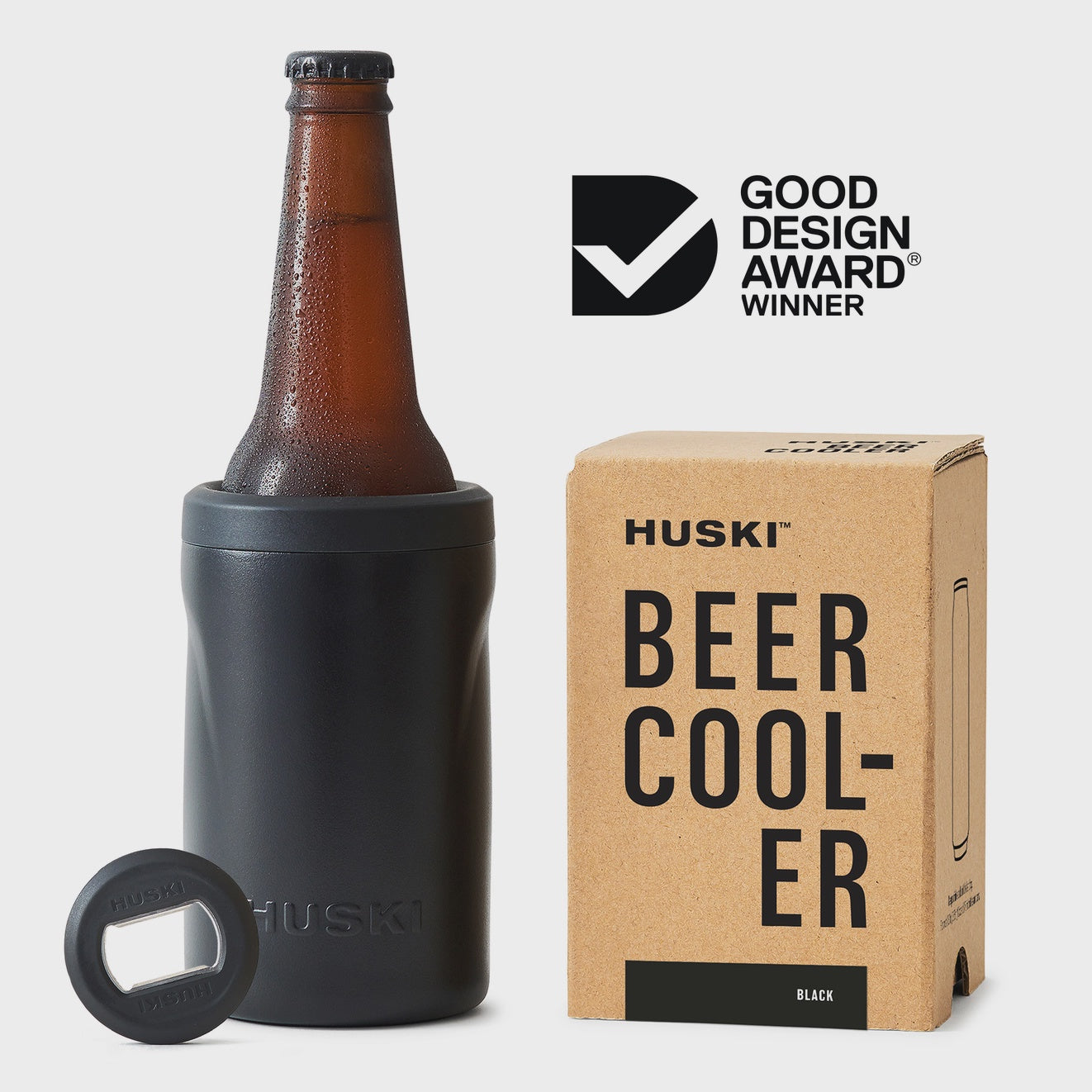 Huski: Beer Cooler 2.0 - Black