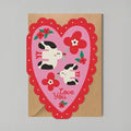 Studio Boketto: Valentine's Card | Love You | Love Birds