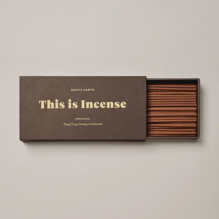 Gentle Habits: This Is Incense - Grounded