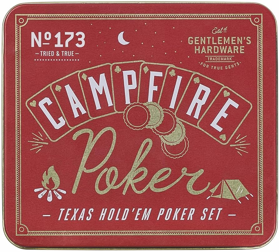 Gentlemen's Hardware: Campfire Poker Card Game
