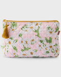 Kip & Co: Sweet Daisy Quilted Cotton Toiletry Purse