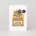 Studio Boketto: Cat Lady Starter Kit - Birthday Card