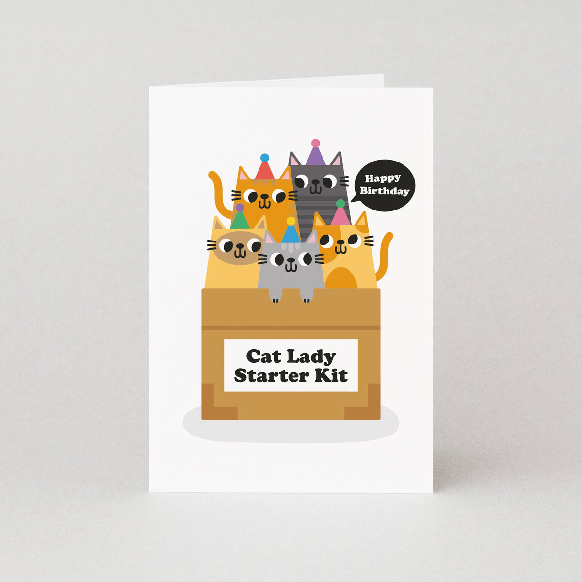 Studio Boketto: Cat Lady Starter Kit - Birthday Card