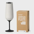 Huski: Champagne Flute - White