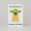 Studio Boketto: Birthday Card | Your Birthday It Is Celebrate You Must