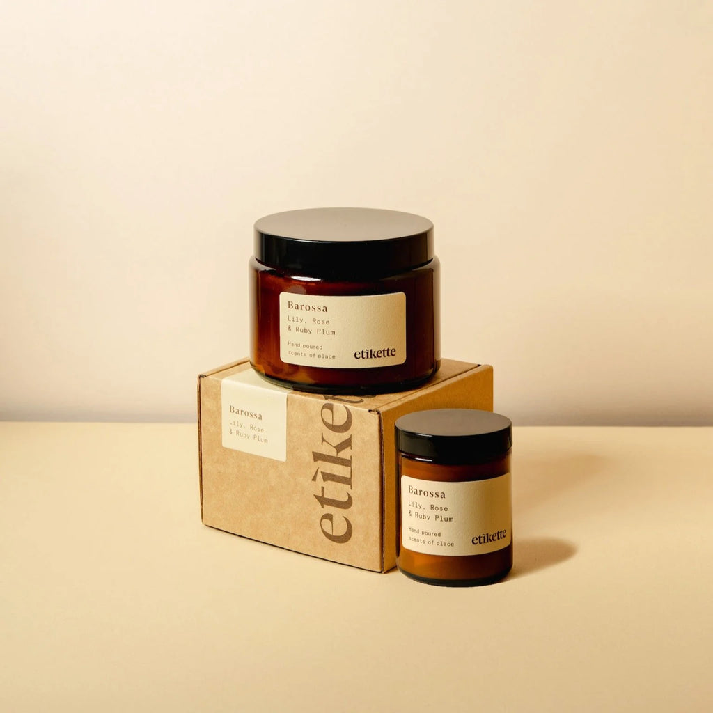 Etikette: Soy Candle - Barossa