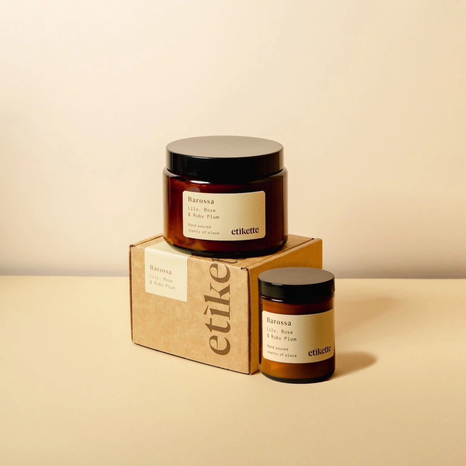 Etikette: Soy Candle - Barossa