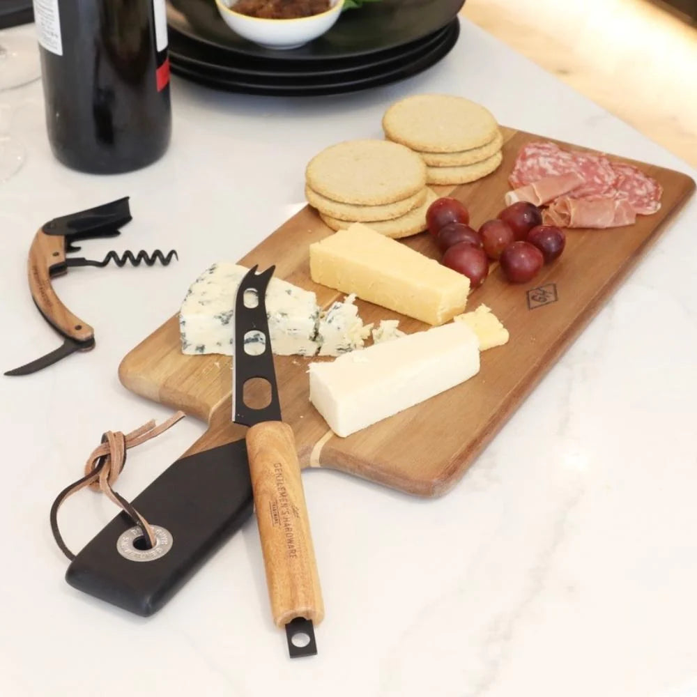 Gentlemen's Hardware: Cheese & Wine Set with Knife & Bottle Opener