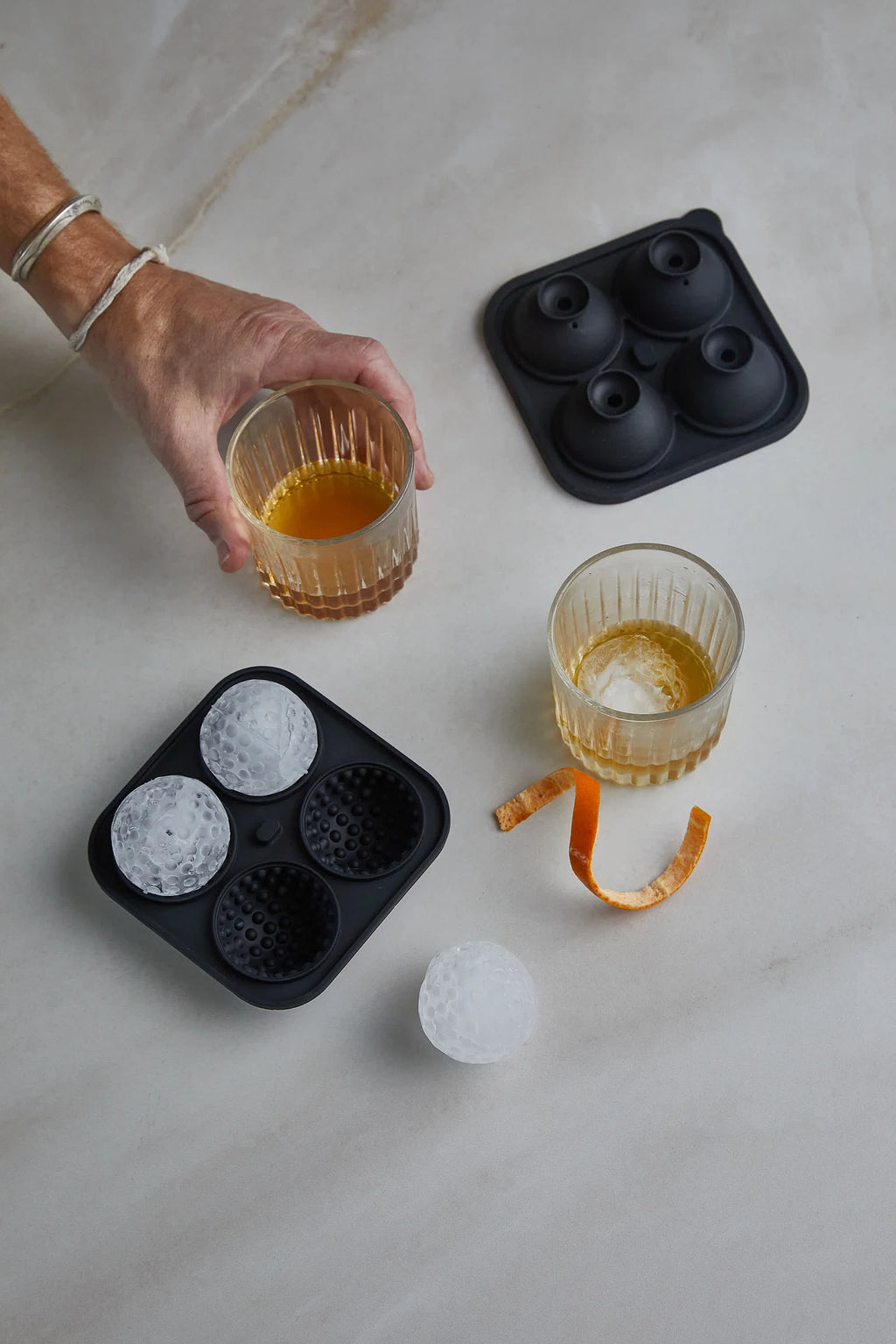 Gentlemen's Hardware: Golf Ball Ice Mould