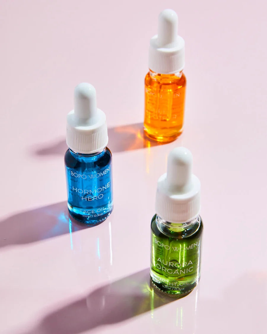 Bopo Women: Face Oil Trio Set - 3 x 10ml