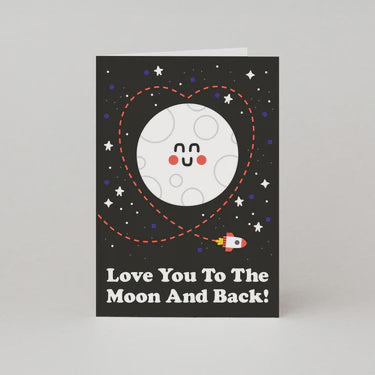 Studio Boketto: Valentine's Card | Love You To The Moon And Back!