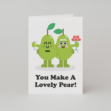 Studio Boketto: Celebration Card | You Make A Lovely Pear
