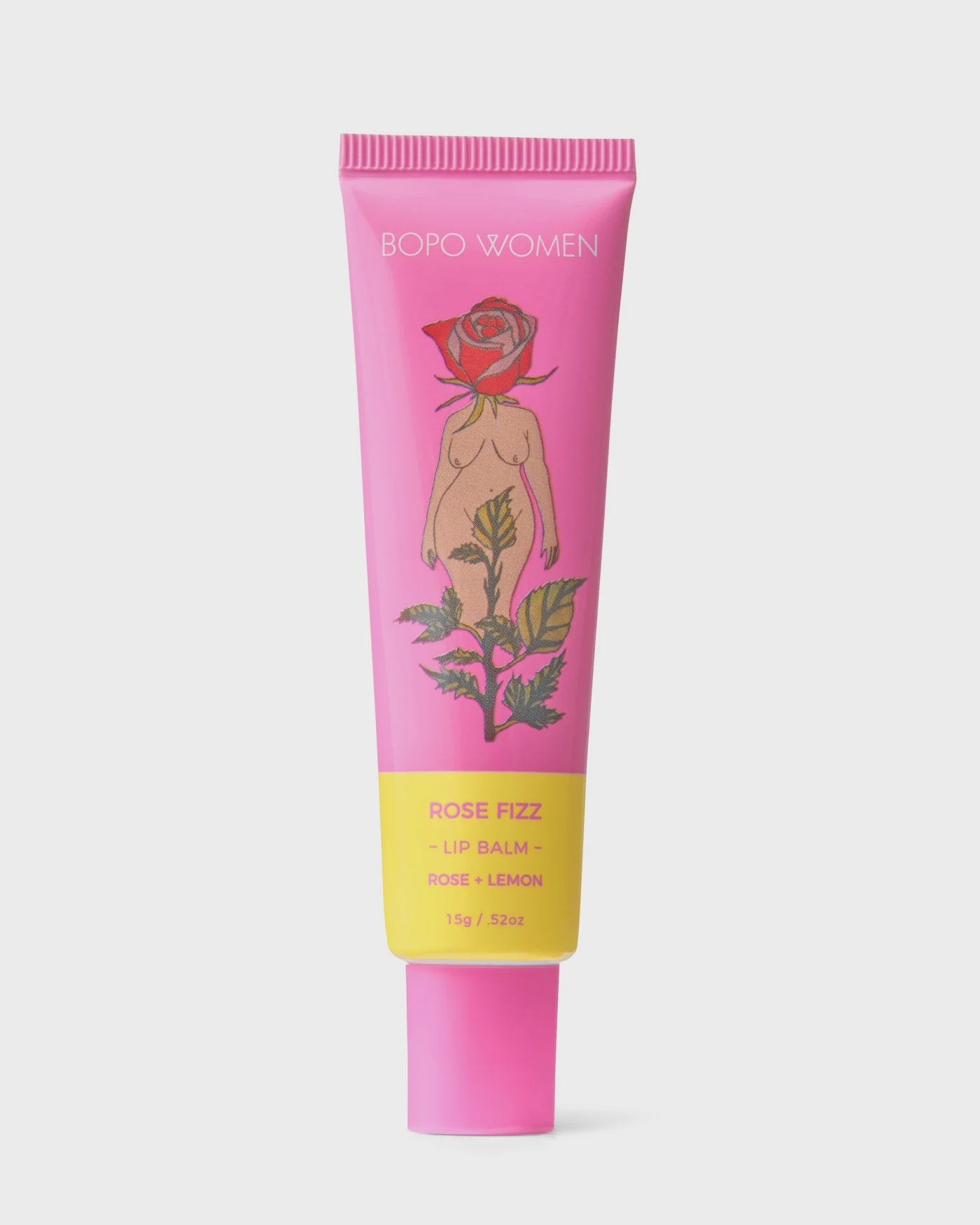 Bopo Women: Lip Balm - Rose Fizz