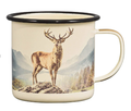 Gentlemen's Hardware: Enamel Mug - Deer 17 fl.oz / 500 ml