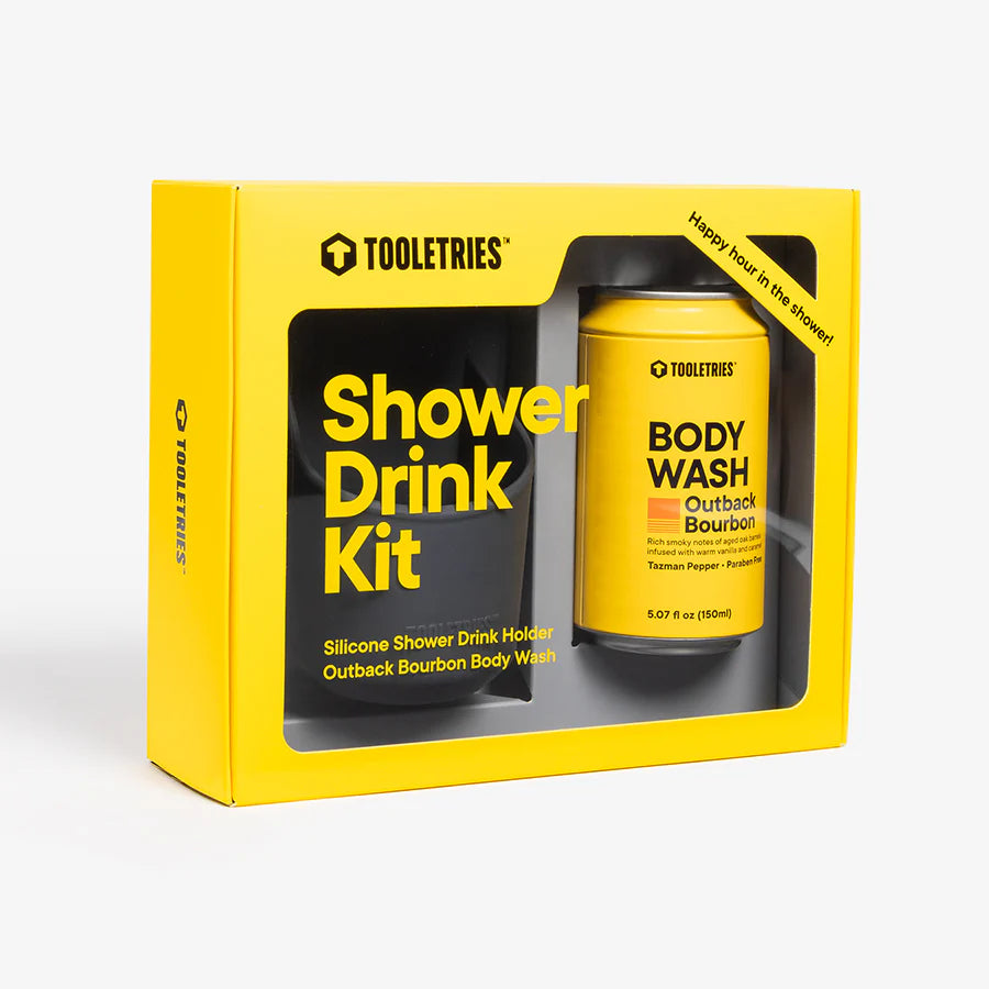 Tooletries: Shower Drink Kit