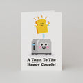 Studio Boketto: Celebration Card | A Toast to the Happy Couple!