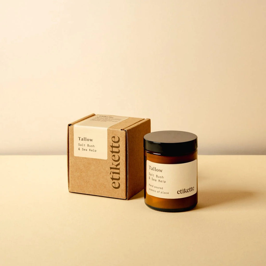 Etikette: Soy Candle - Tallow