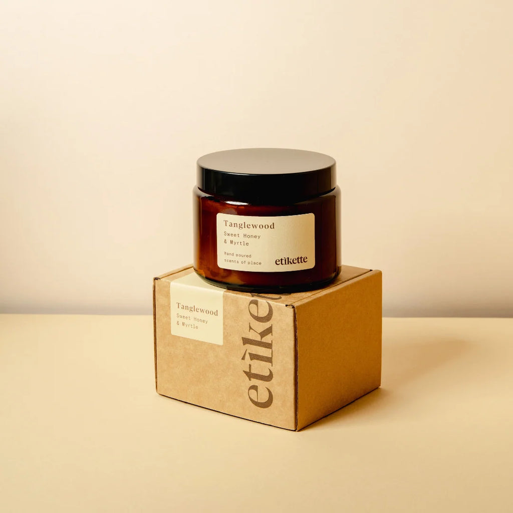 Etikette: Soy Candle - Tanglewood