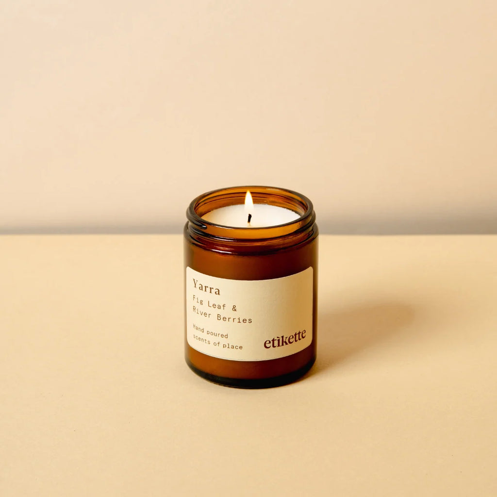 Etikette: Soy Candle - Yarra