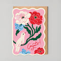 Studio Boketto:  White Bird by Edyta Demurat - Congrats Card