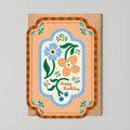 Studio Boketto:  Meadow Tile by Edyta Demurat - Birthday Card