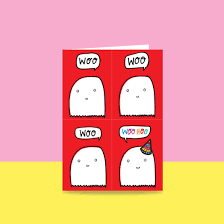 Able & Game: Greeting Card - Woo Hoo