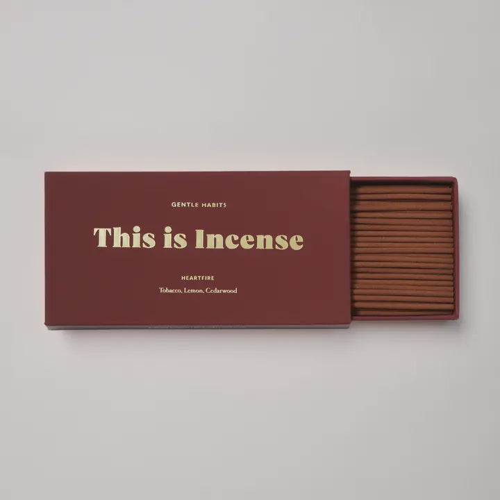 Gentle Habits: This Is Incense - Heartfire