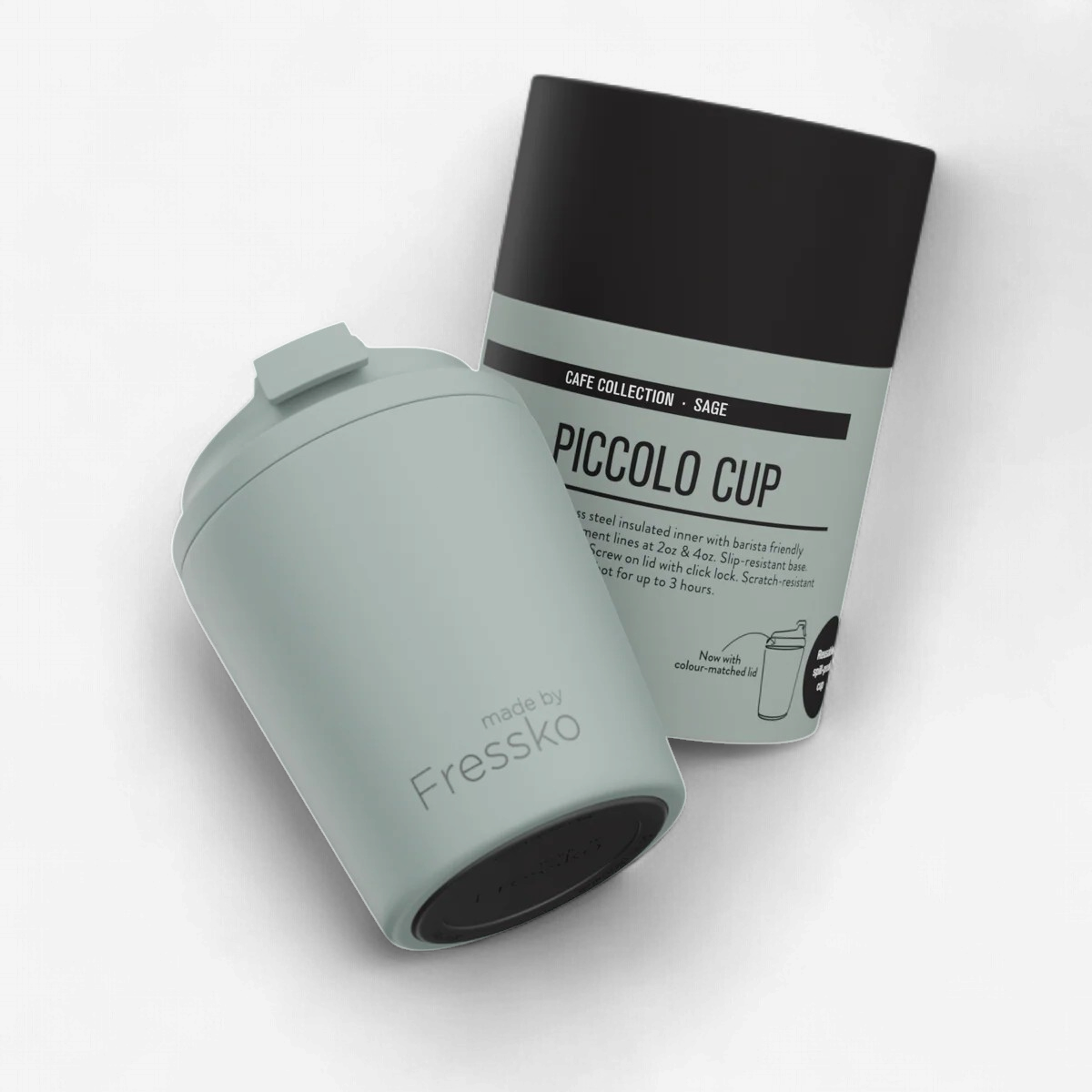 Fressko: Piccolo Stainless Steel 4oz - Sage