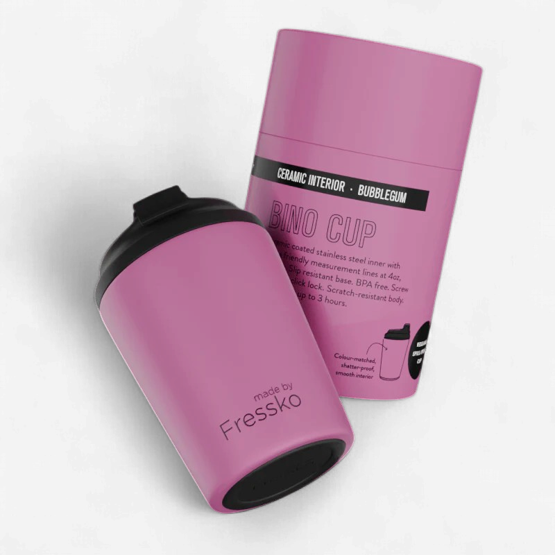 Fressko: Ceramic Bino 8oz - Bubblegum