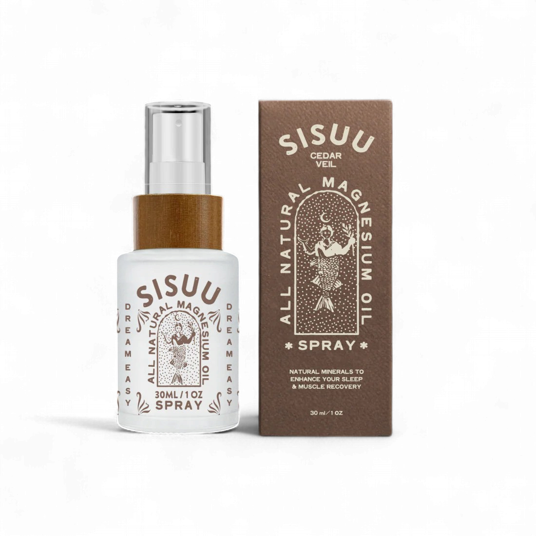 SISUU: Magnesium Recovery Spray | Cedar Veil 30ml