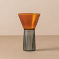 Saarde: Kairos Wine Glass | Smoke / Dark Amber