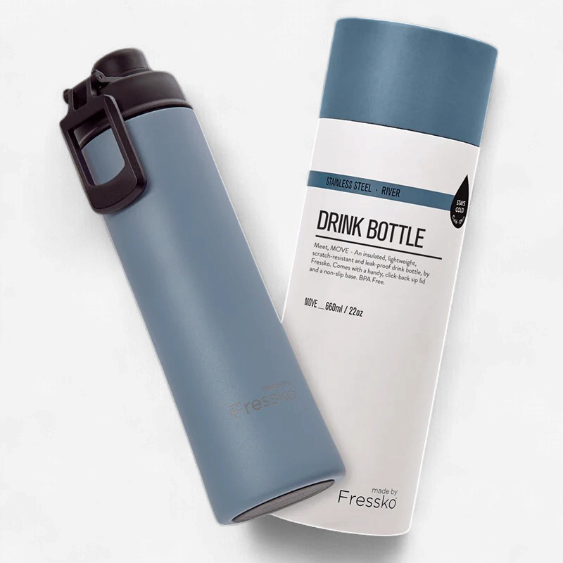 Fressko: Move Drink Bottle 660ml - River