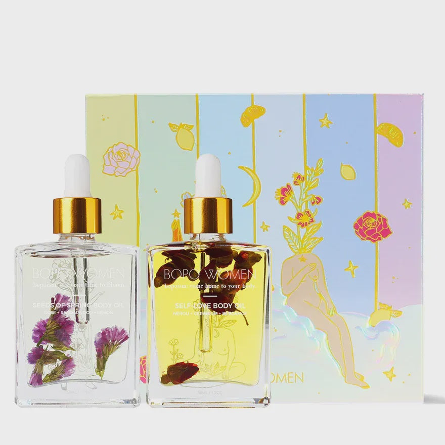 Bopo Women: Gift Set - Floral Fling Oil Duo