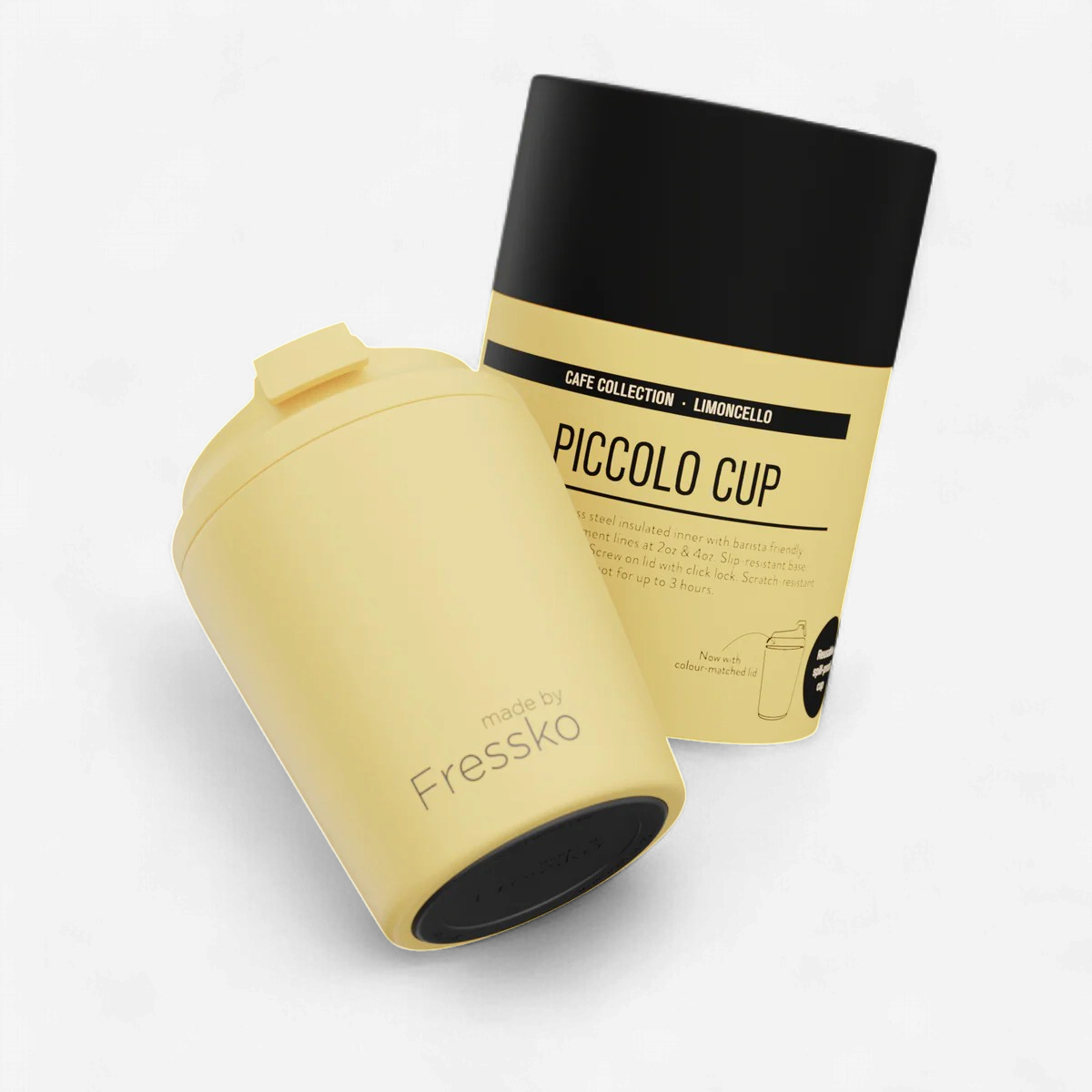 Fressko: Piccolo Stainless Steel 4oz - Limoncello