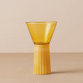 Saarde: Kairos Wine Glass | Yellow Topaz