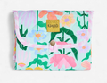 Kip & Co: Popping Flowers Green Baby Change Mat One Size