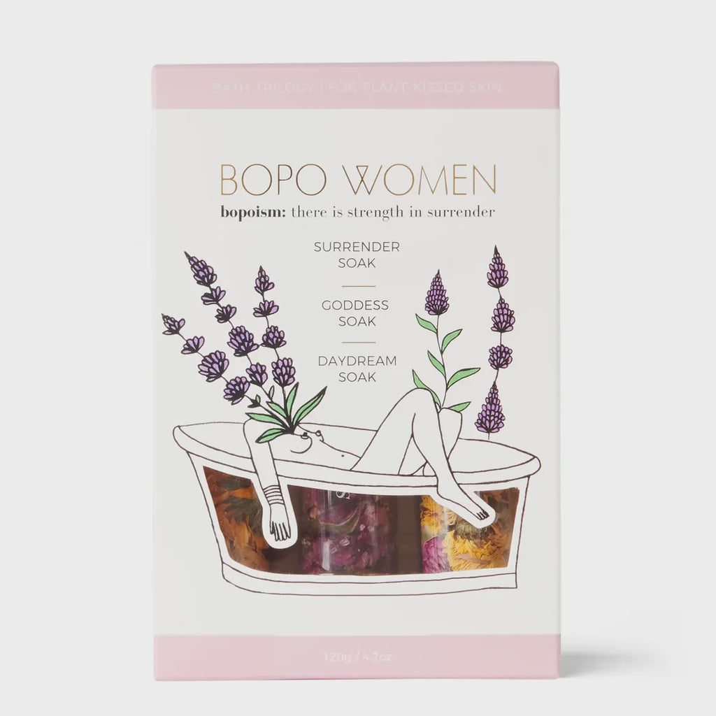 Bopo Women: Bath Soak Trilogy Set