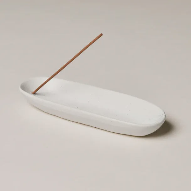 Gentle Habits: The Collector Ceramic Holder - White