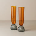 Saarde: Kairos Champagne Flute | Smoke | Set of 2
