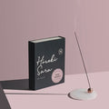 Maho: Hoseki Sara - Rose Quartz Crystal Incense Holder