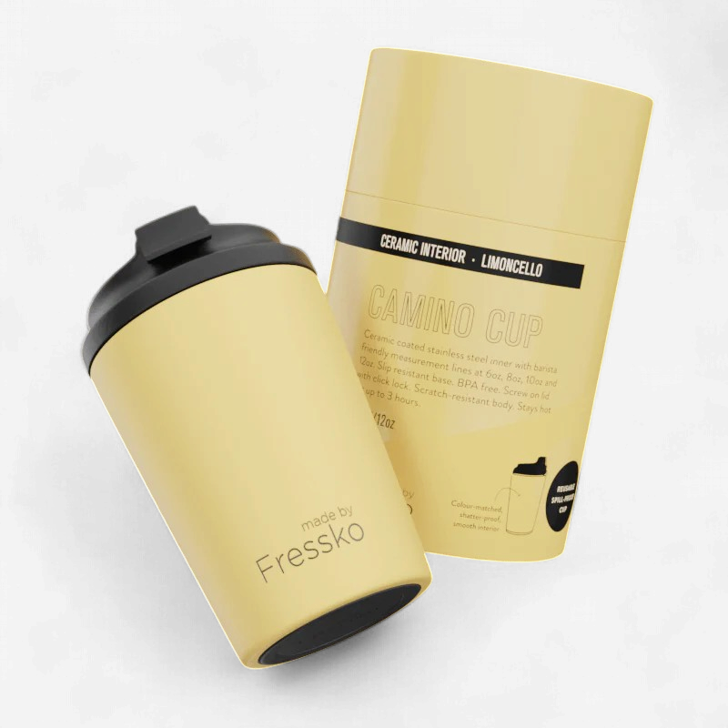 Fressko: Ceramic Camino 12oz - Limoncello