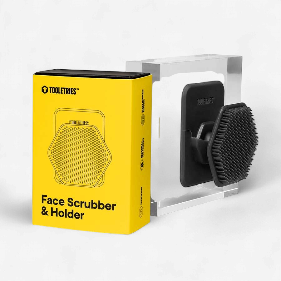 Tooletries: Face Scrubber & Holder