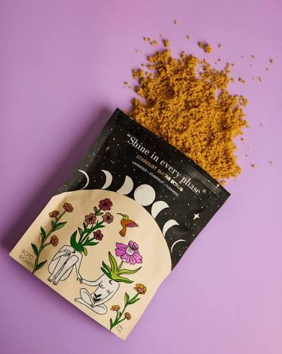 Bopo Women: Organic Sugar Scrub - Stardust
