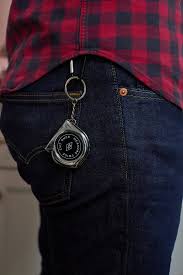 Gentlemen's Hardware: Key Chain Tape Measure