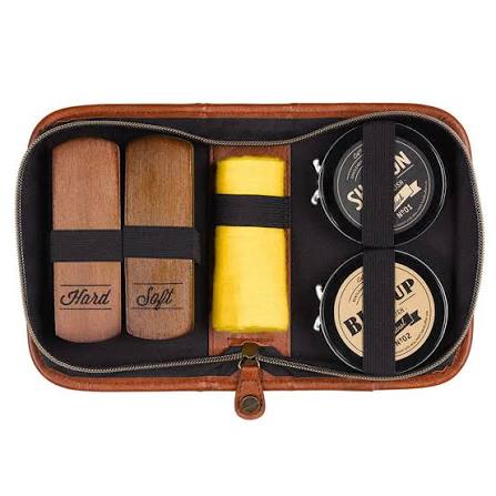 Gentlemen's Hardware: BUFF AND SHINE - Shoe Polish Kit